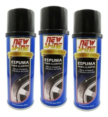 SCUM ESPUMA PARA LLANTAS NEW SHINE
