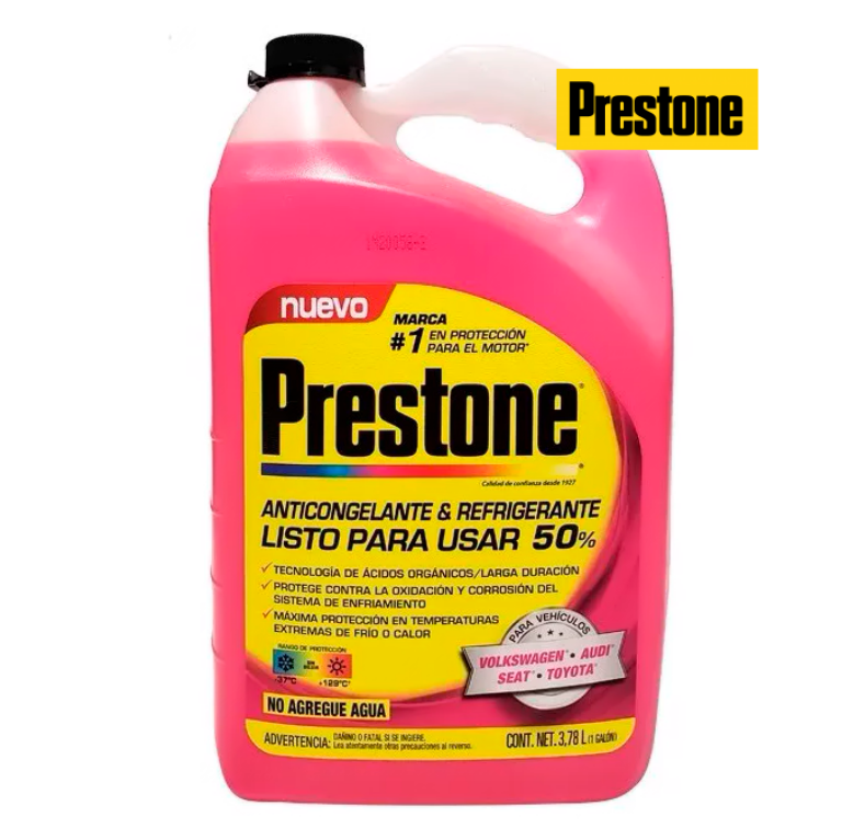 ANTICONGELANTE PRESTONE ROSA 1 GL