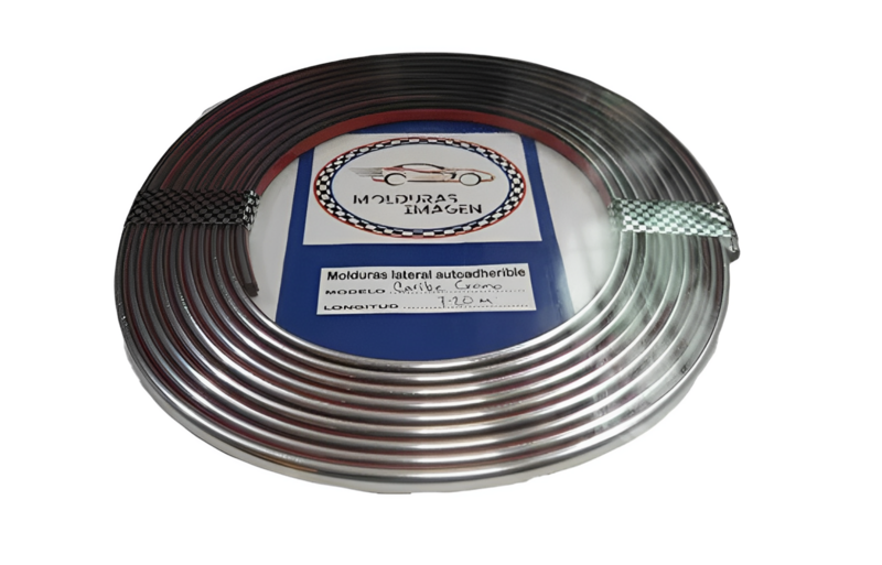 MOLDURA CARIBE CROMO 7.2m