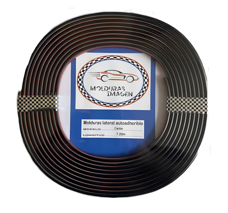 MOLDURA CARIBE NEGRA 7.2m