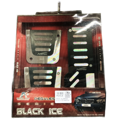 PEDAL ALUMINIO BLACK ICE AW4316