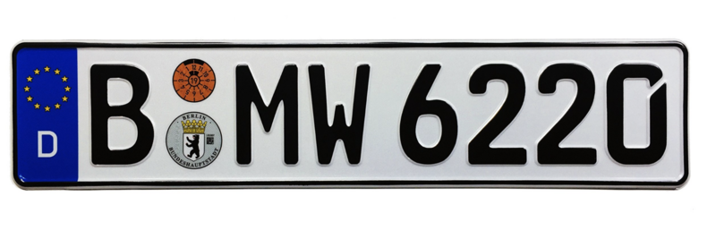 PLACA DECORATIVA EUROPEA ARD