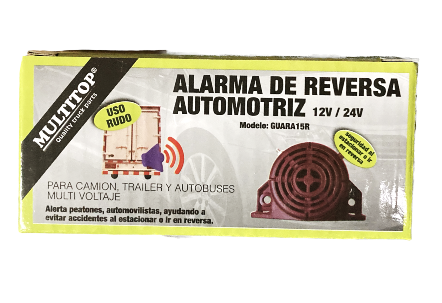 SIRENA REVERSA 24V CAMION