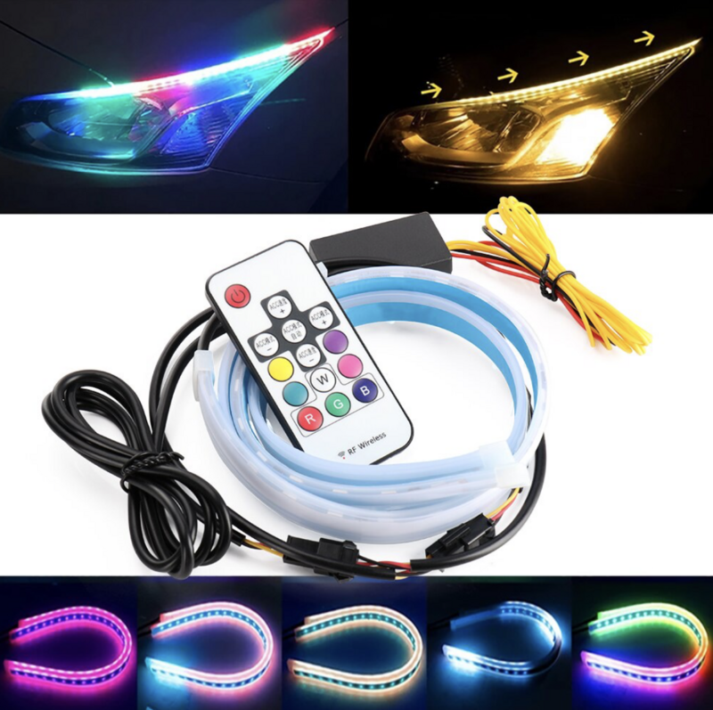 TIRA FLEXIBLE30 CM RGB CONACORP