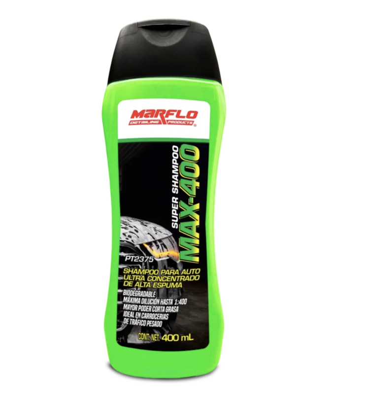 MAX-400 SUPER SHAMPOO 400ML MARFLO
