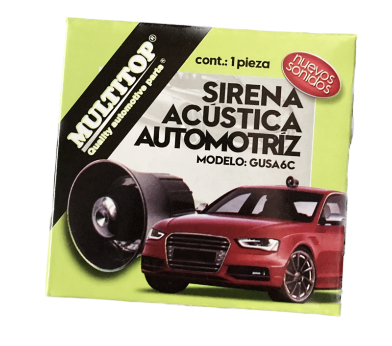 SIRENA 6 TONOS MINI