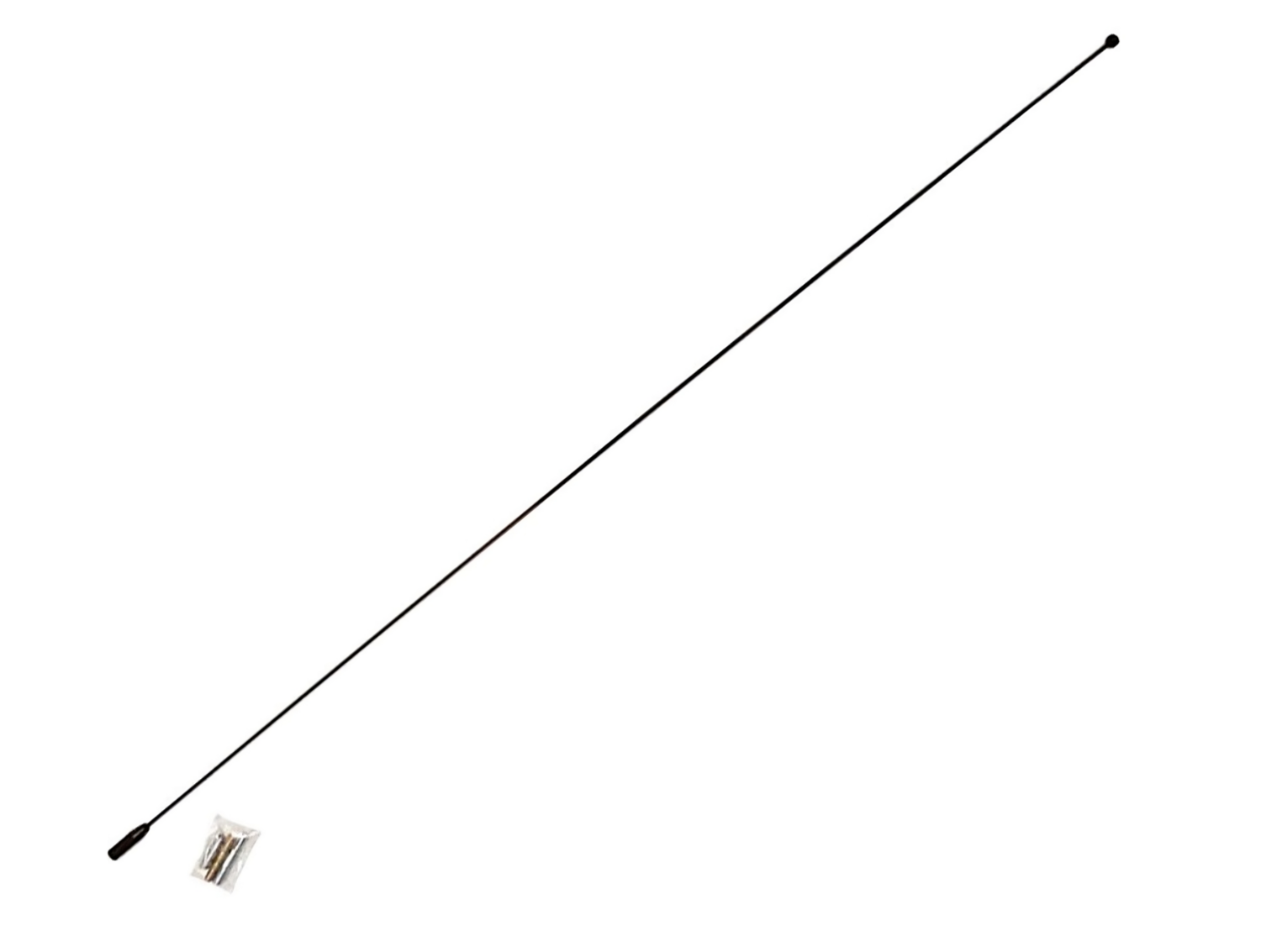 ANTENA VARILLA CROMADA 3 TORN. DE 1/4
