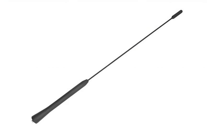 ANTENA DE LUJO FLEXIBLE NEGRA
