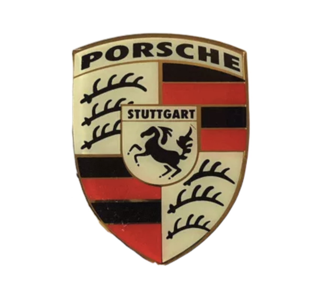 ESCUDO PORSCHE CH. 10PZAS