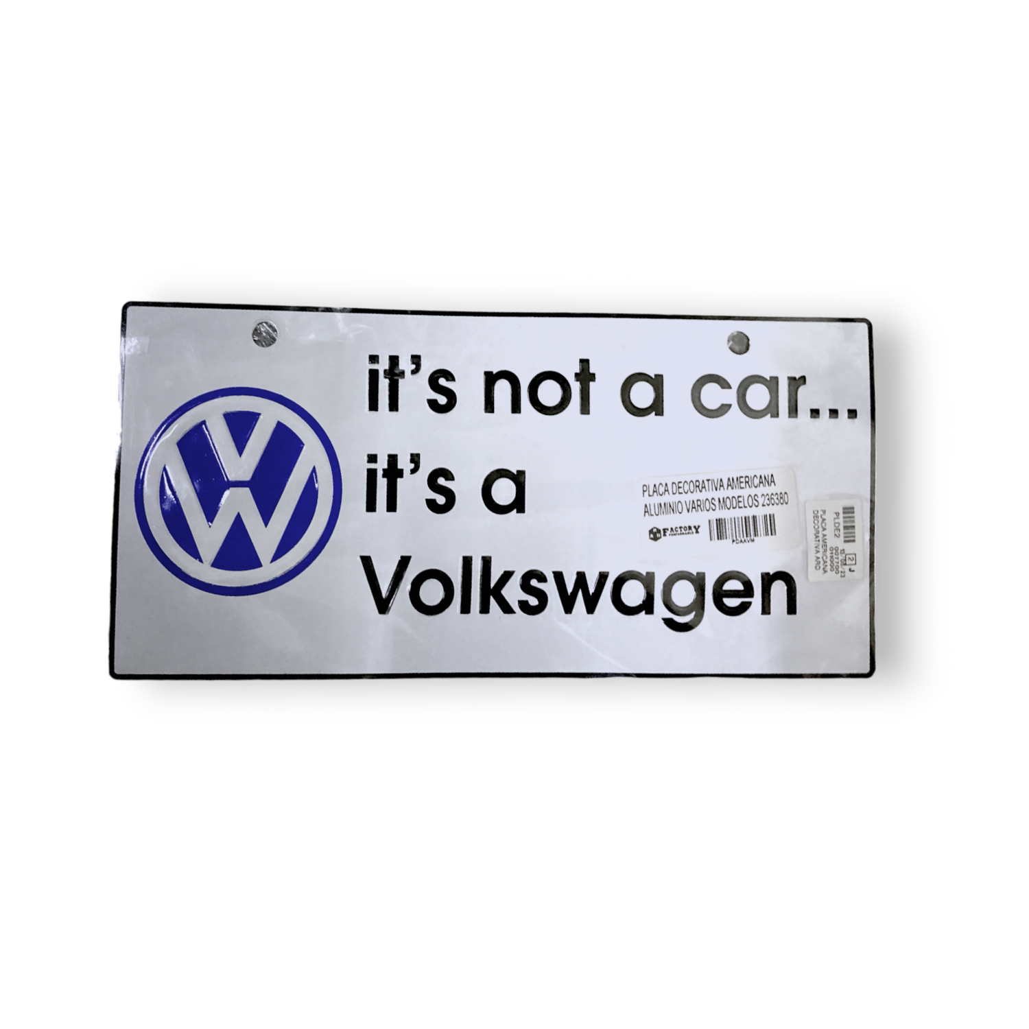 PLACA AMERICANA DECORATIVA ARD