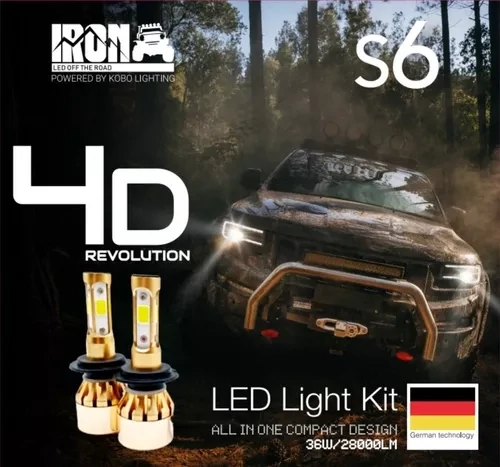 XENON LED 9006 S6 IRON