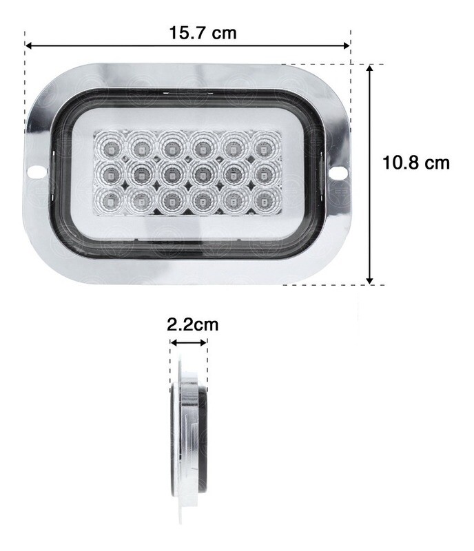 PLAFON 6601 18 LEDS RENOVATIO