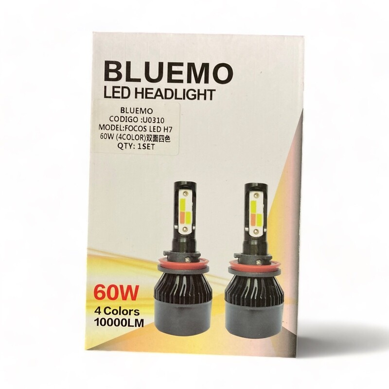 XENON LED H1 MULTICOLOR BLAVO