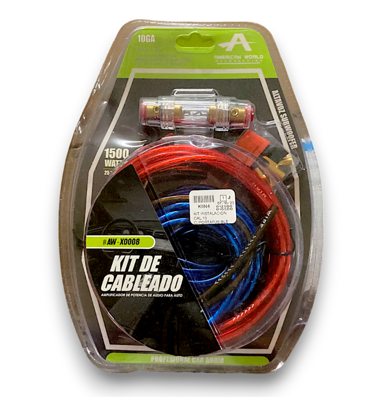 KIT INSTALACION CAL.10  C/PORTAFUSIBLE
