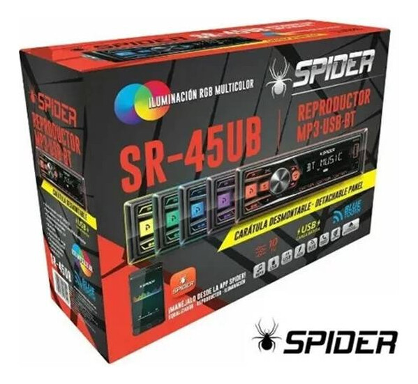 STEREO SR-45UB CON APLICACION MULTICOLOR