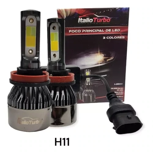XENON LED H11 MULTICOLOR  ITALIO