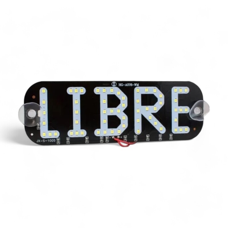 LETRERO LIBRE LEDS