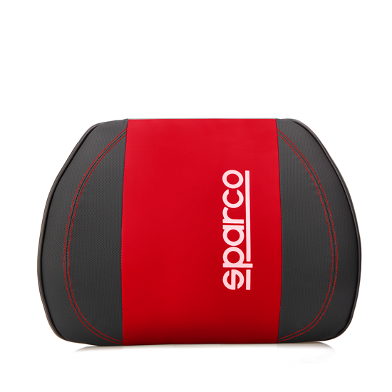 SOPORTE LUMBAR SPARCO ROJO 445