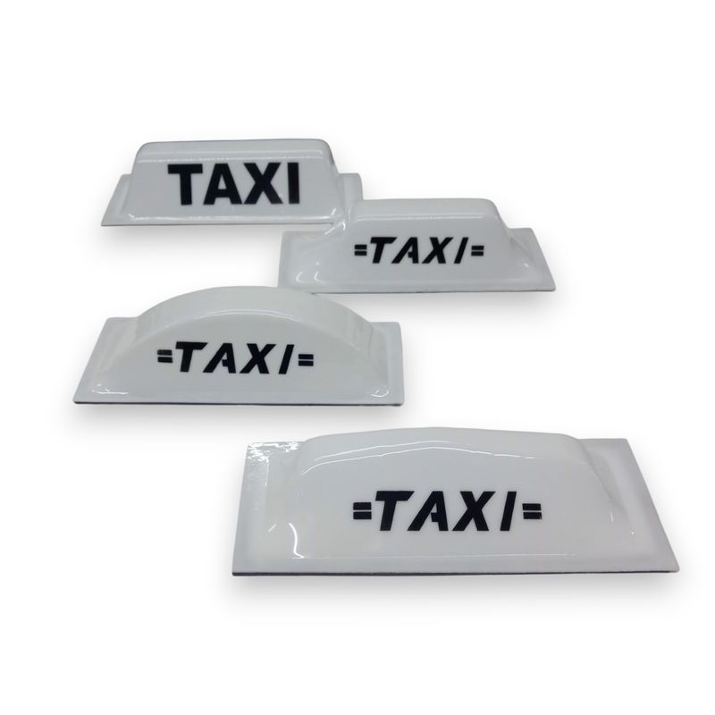 COPETE TAXI IMÁN ACRILICO NVO