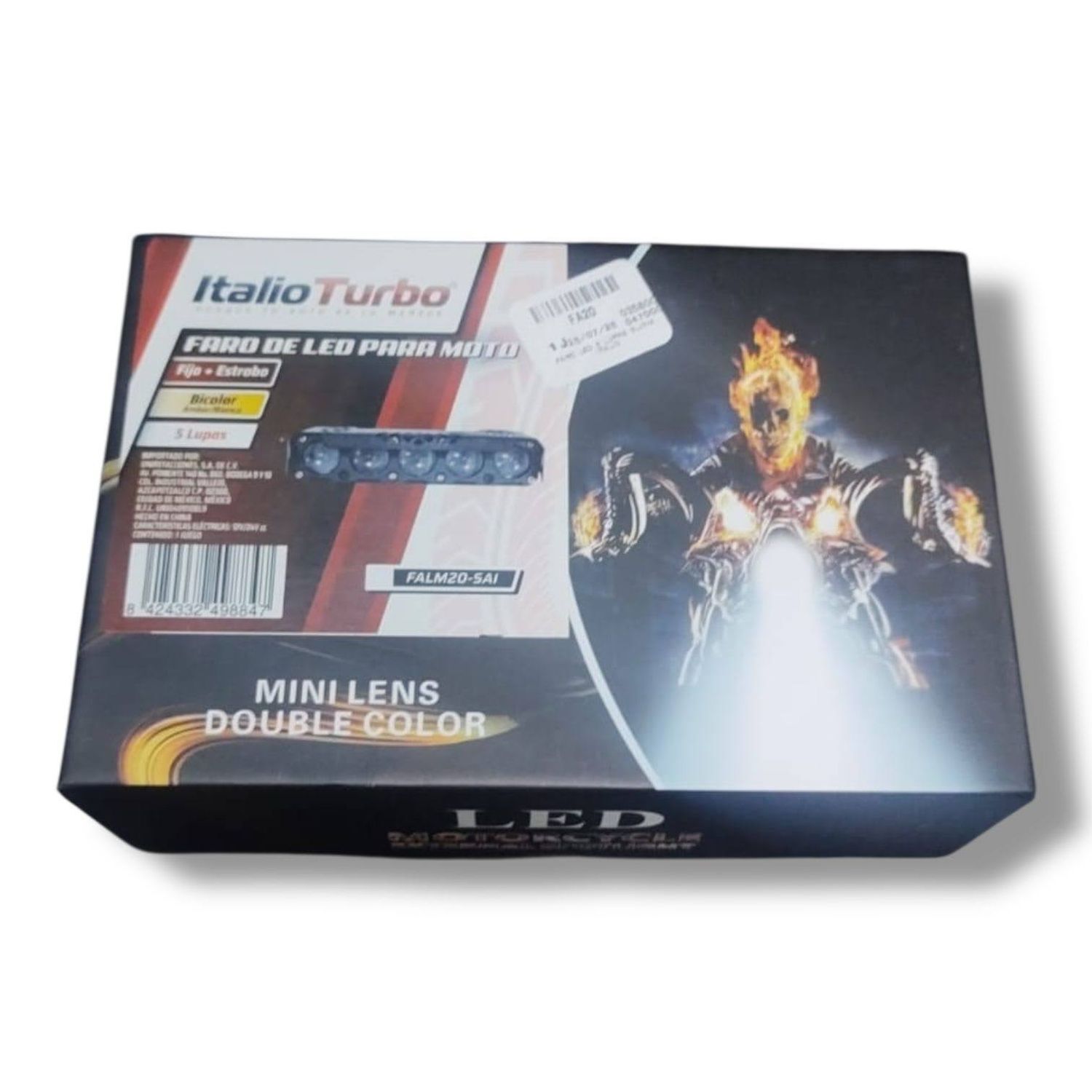 FARO LED 5 LUPAS BLANCO ANBAR