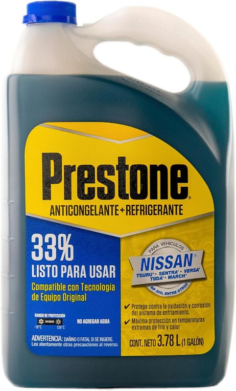 ANTICONGELANTE PRESTONE 33% AZUL