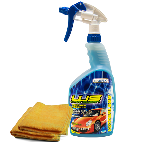 WS CAR CLEAN WATER LESS 960ml MARFLO