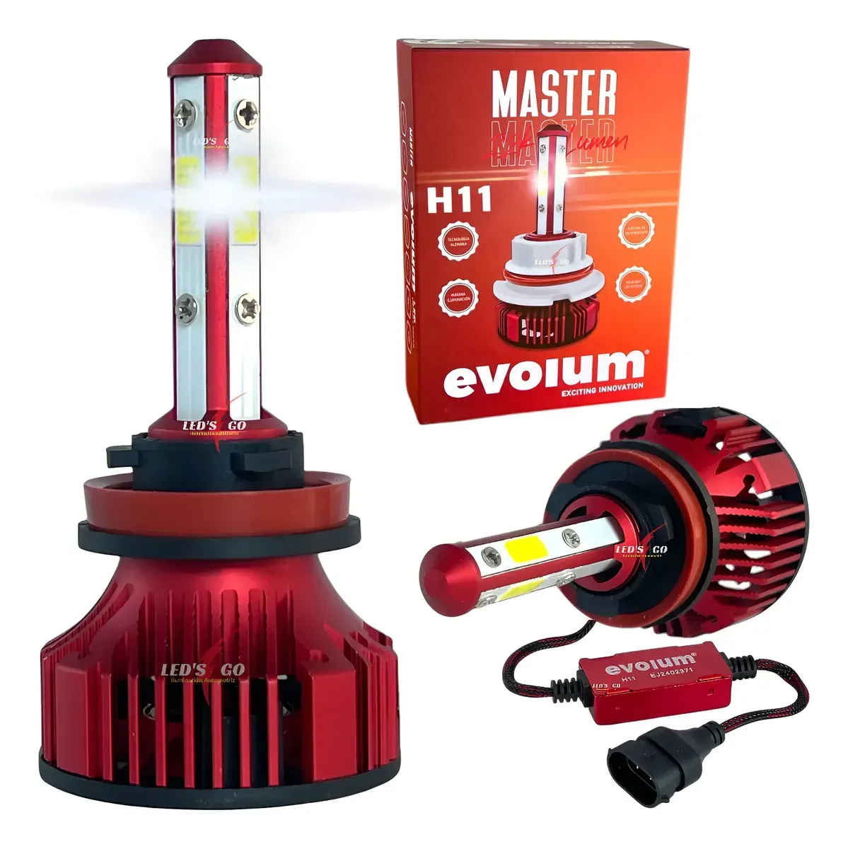 KIT LED 9006 MASTER EVOLUM