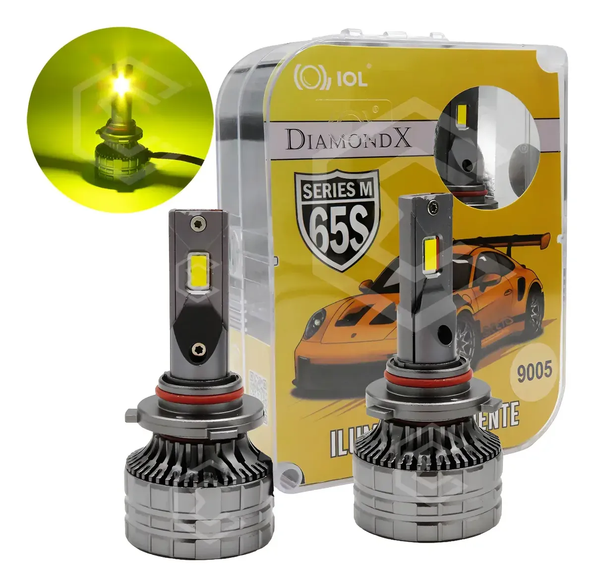 KIT LED 9005 YELLOW