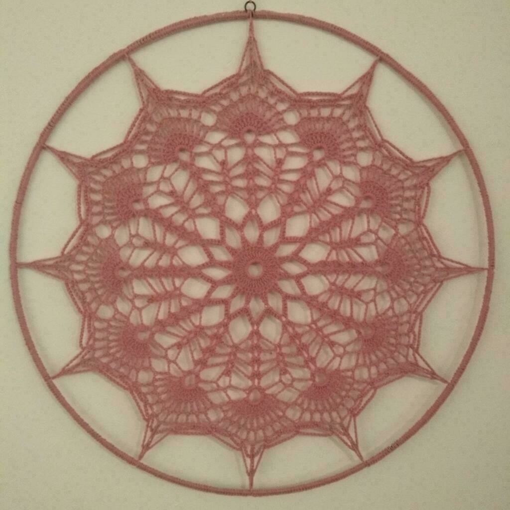 Oudroze mandala