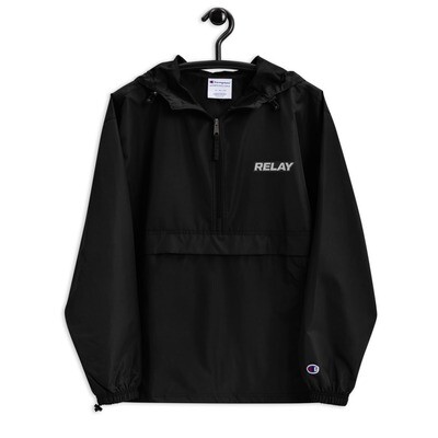 RELAY Embroidered Champion Packable Jacket