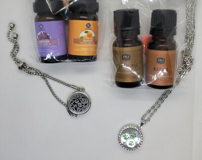 BRACLET OR NECKLACE + ESSENTIAL OILS