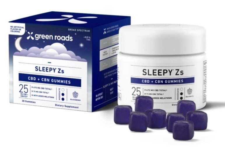 GREEN ROADS SLEEPY Zs GUMMIES 30 CT