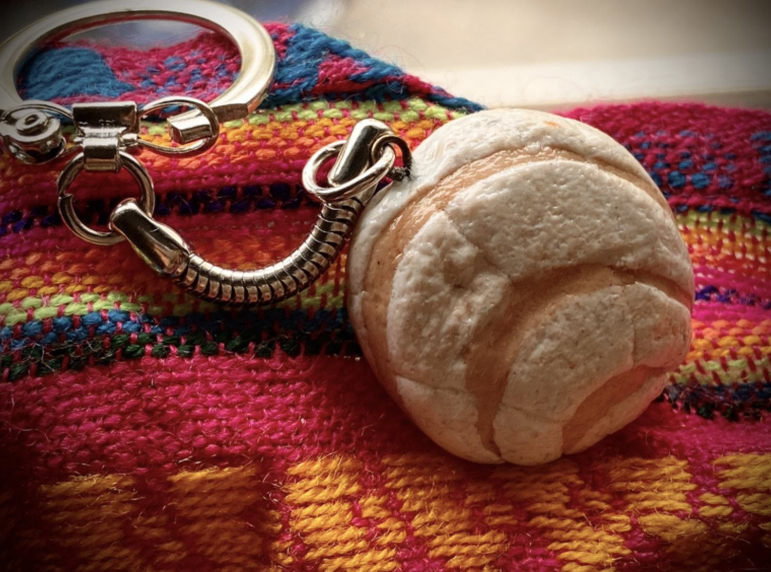 Mexican Sweet Bread Keychain