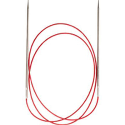 Aiguille circulaire red lace en stanless steel  40&#39;&#39; / 100cm
