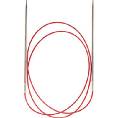 Aiguille circulaire red lace en stanless steel 40'' / 100cm