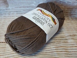 220 Merino Superwash - Chocolat