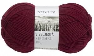 Bas - 7 Veljesta -Cherry - cerise