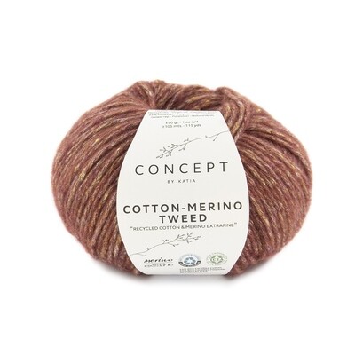 cotton merino tweed