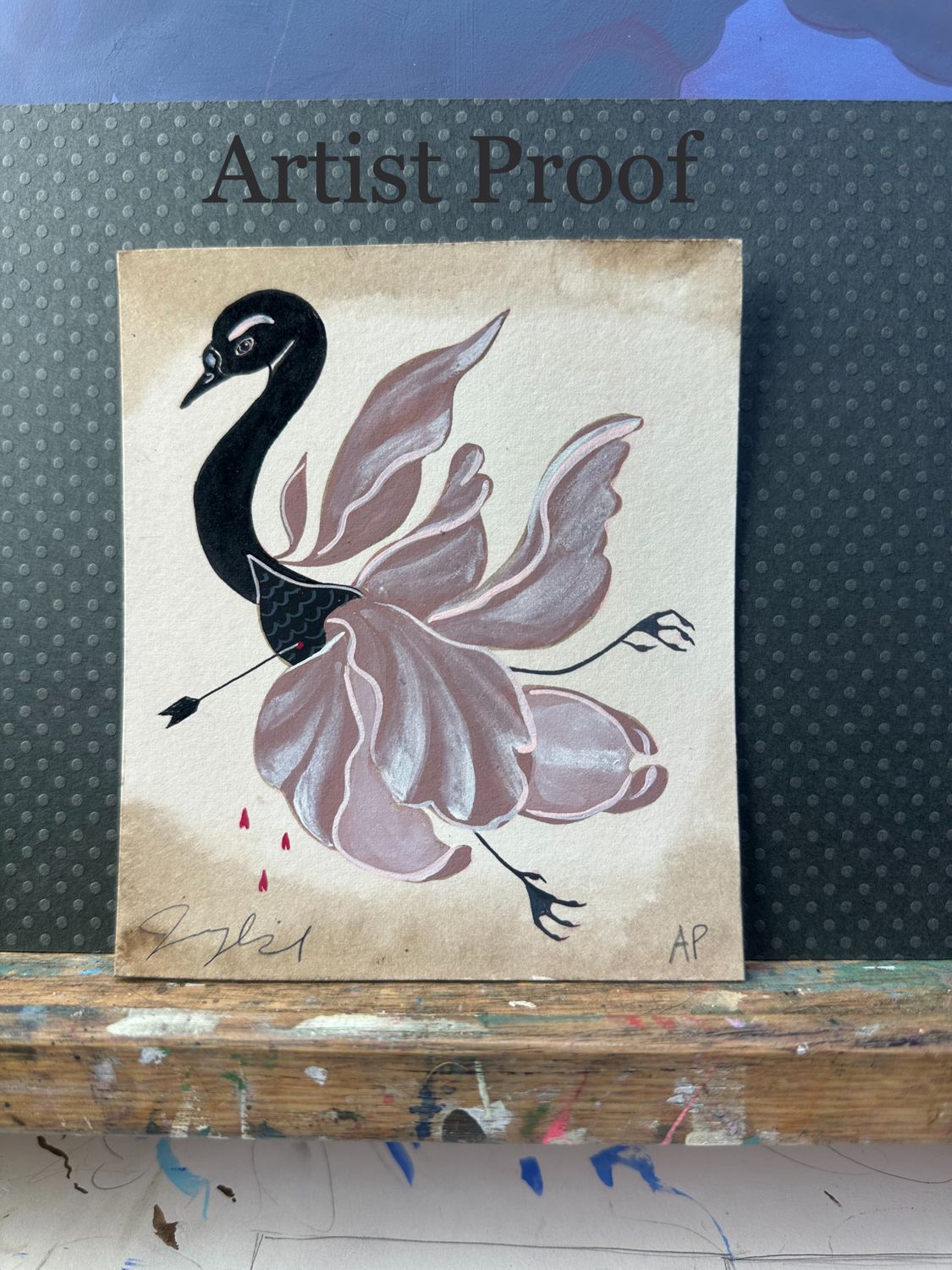 ARTIST PROOF Pre- Order for Dusty Swan Song