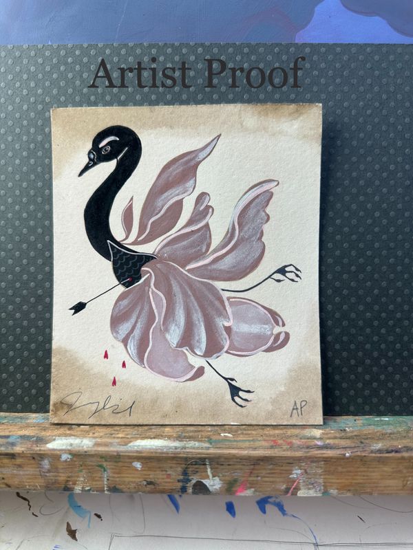 ARTIST PROOF Pre- Order for Dusty Swan Song