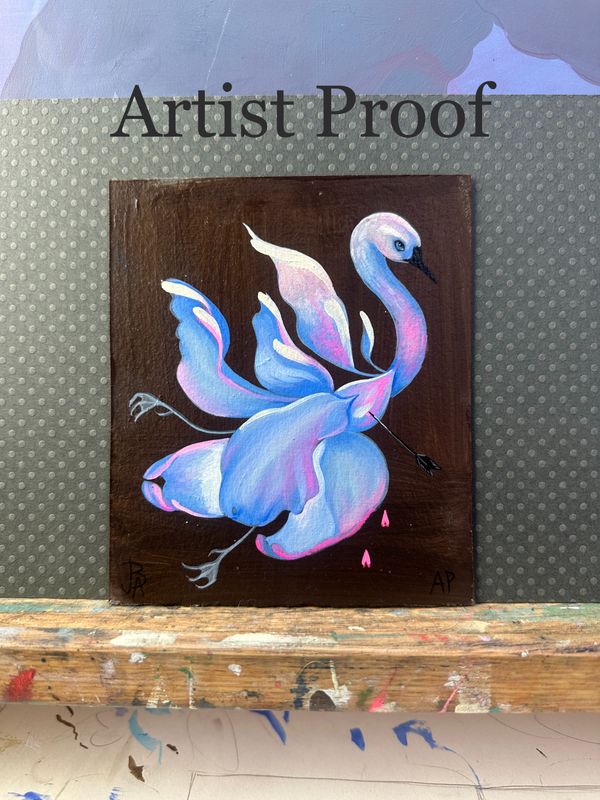 ARTIST PROOF Pre order for Blue Swan Song