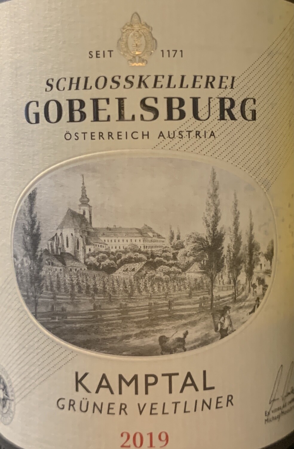 Gobelsburg Gruner Veltliner Schlosskellerei 2022
