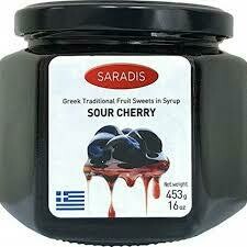 Sour Cherry Preserves, Saradis, 1#