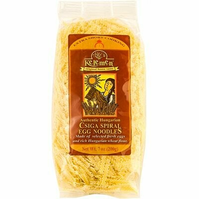 Csiga Spiral Egg Noodles, Kelemen, 200g
