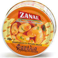 Greek Giant Beans in Tomato, Zanae, 280g