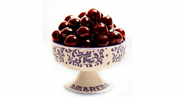 Amarena Cherries in Crock, Fabri-21oz