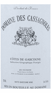 Cassagnoles VdPays Cotes de Gascogne 2024