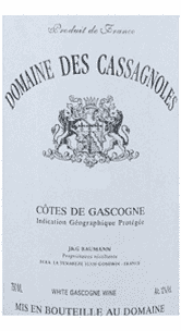 Cassagnoles VdPays Cotes de Gascogne 2022