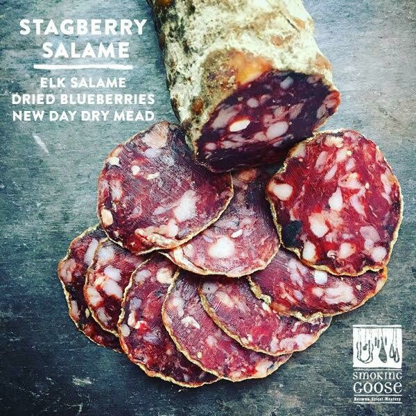 Stagberry Salami, Smoking Goose-6-8oz