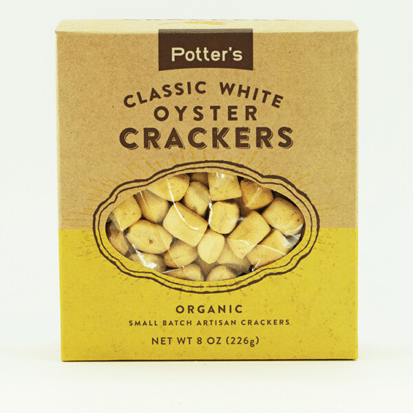 Classic Oyster Crackers, Potter&#39;s Organics-8oz